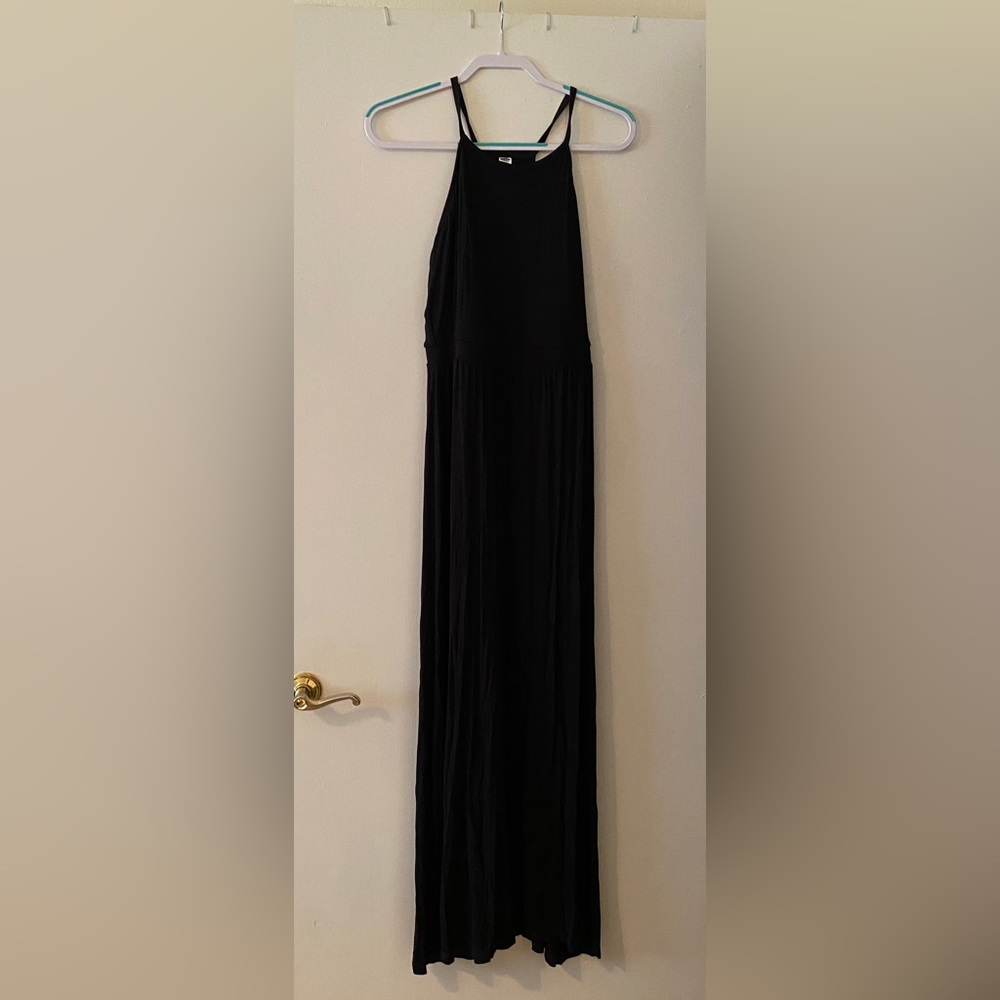 Long black dress!
